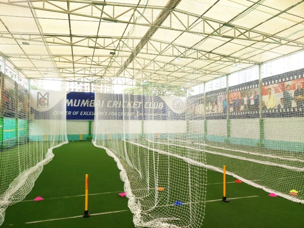Indoor Cricket Nets at Mumbai Cricket Club – Bhandup Branch