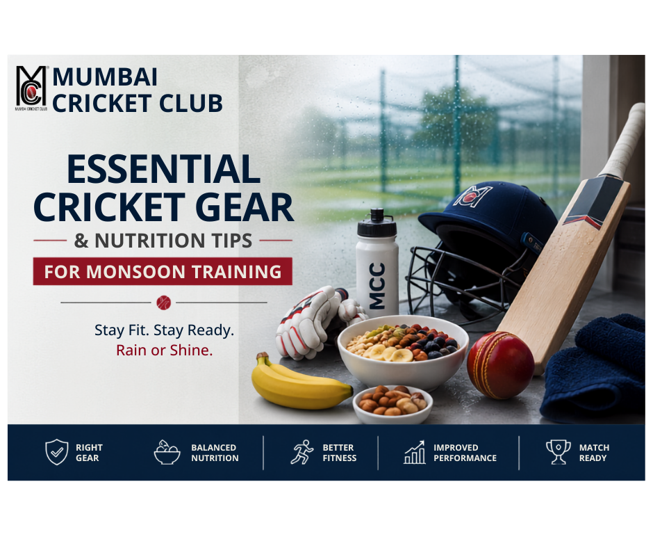 Essential Cricket Gear & Nutrition Tips | Mumbai Cricket Club